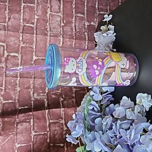 Sanrio 🎁 Hello Kitty & Friends 20oz Travel Tumbler w/Straw NWT